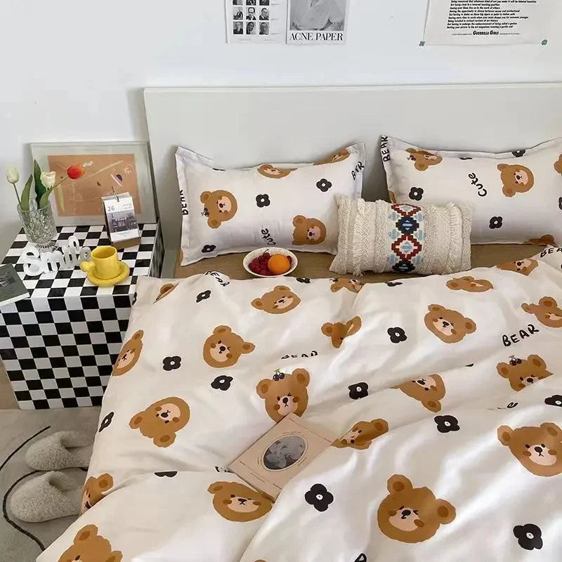 Koreai divatos ágyneműhuzat garnitúra