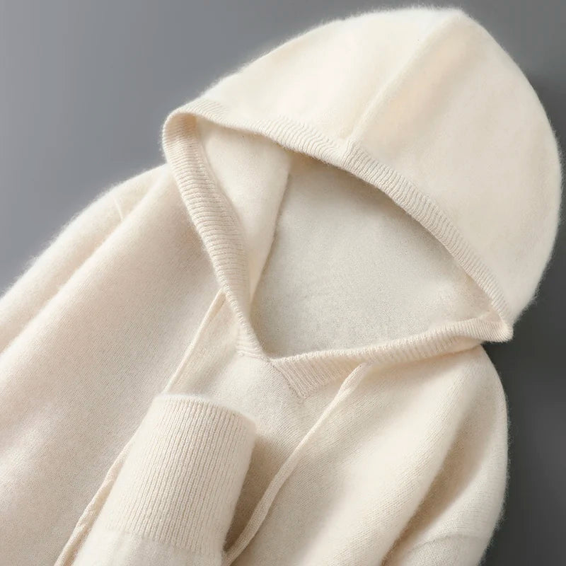 סוודר גברים מצמר וקאשמיר סריג רך וחמים סריג פולוור לשטיפה ביד בלבד