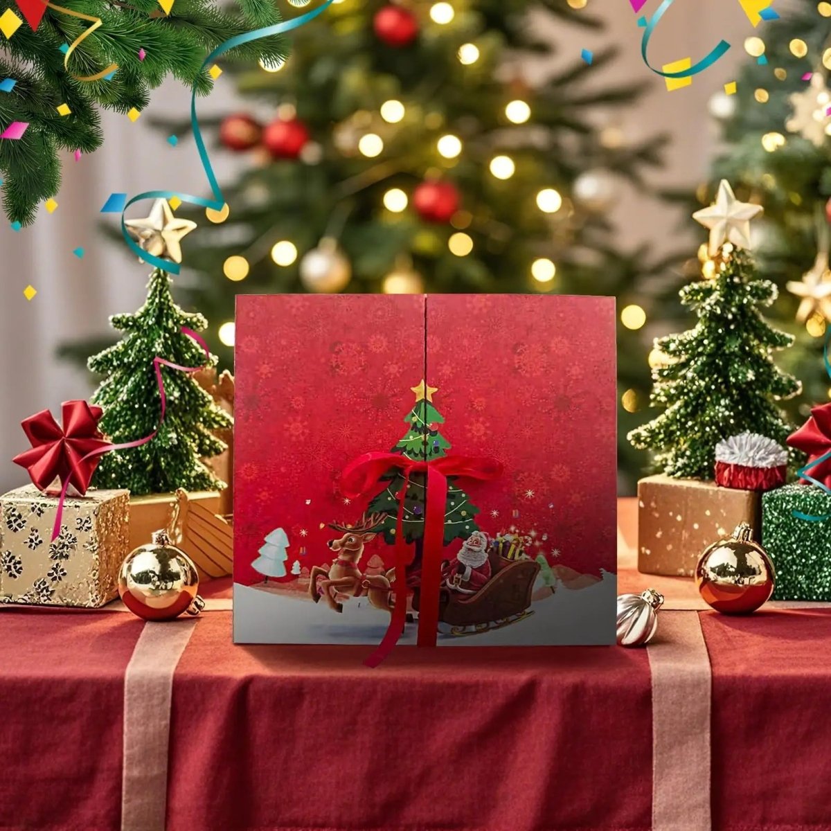 HollyNest adventskalender med 24 dager med festlige overraskelser for glede i familien