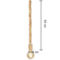 AzaraLume Boho závěsná lampa s korálky pro stropní dekoraci
