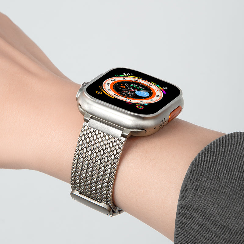 Pletený magnetický pásek pro Apple Watch
