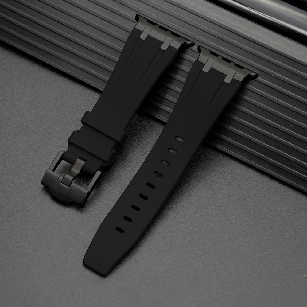 Nova Correia de Silicone XAP Metal Head para Apple Watch