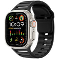 Sportliches atmungsaktives Silikonarmband für Apple Watch