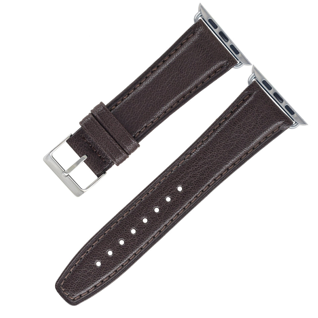 Geitenleren bandje voor Apple Watch