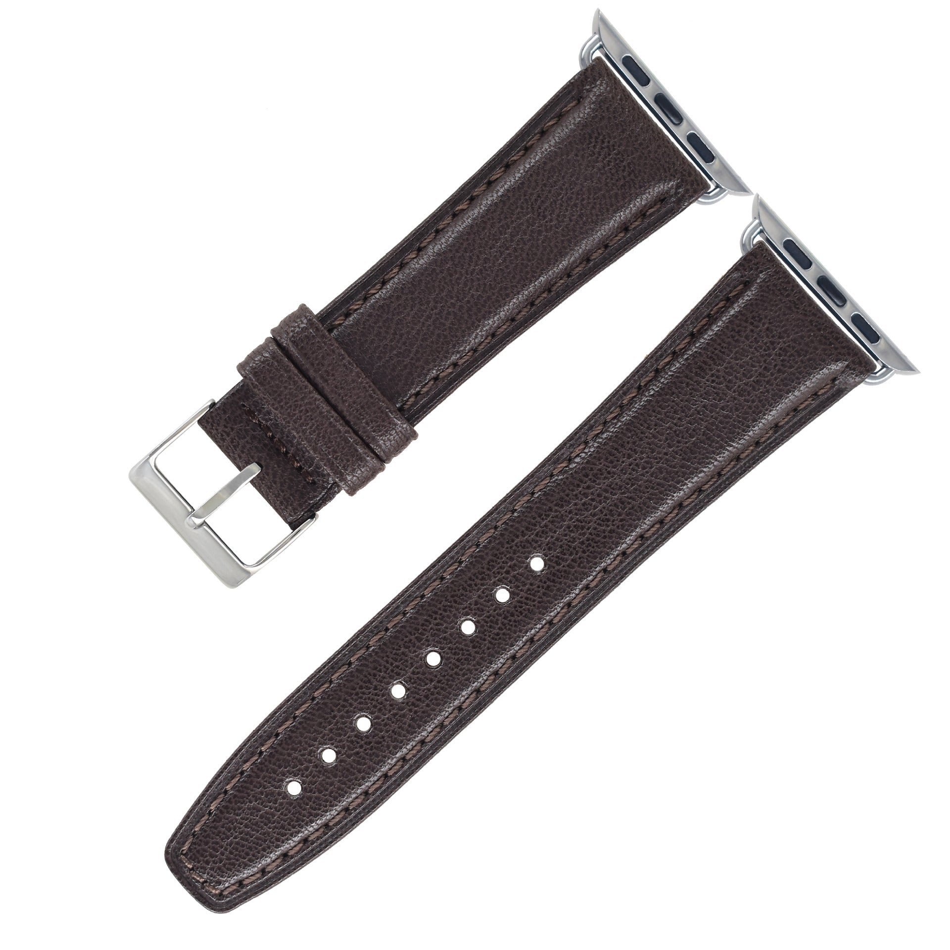 Geitenleren bandje voor Apple Watch