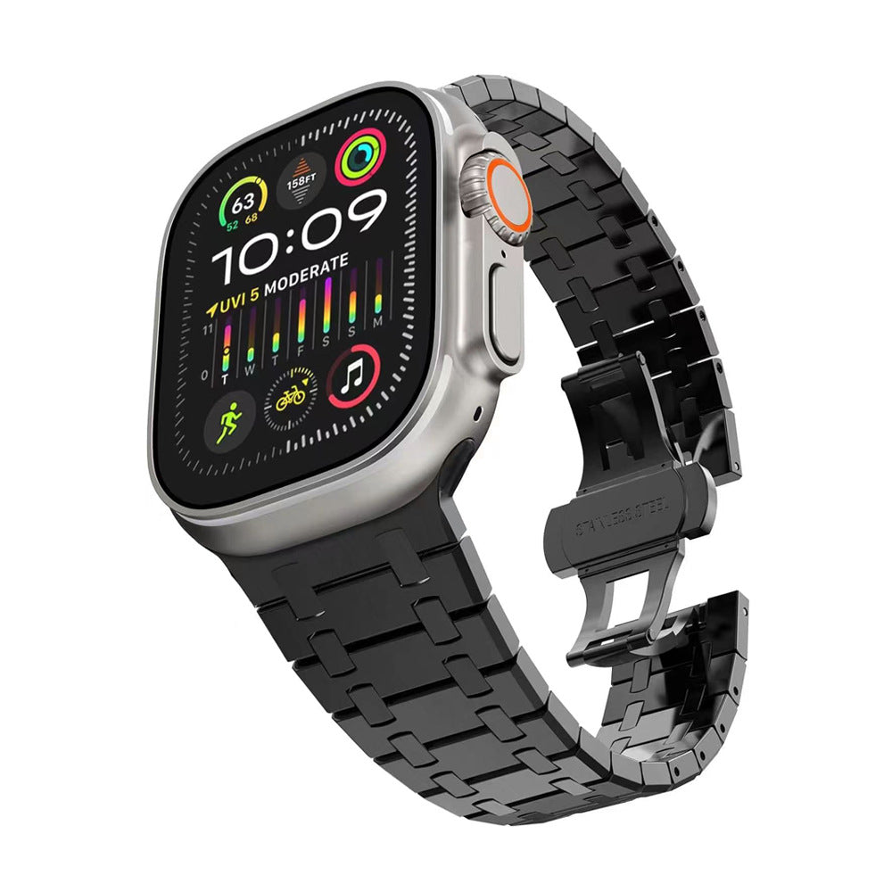 AP nerezový bleskový dvojitý řetězový pásek pro Apple Watch
