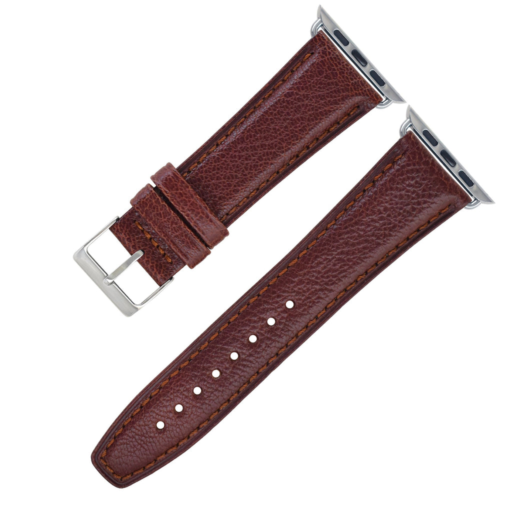 Geitenleren bandje voor Apple Watch