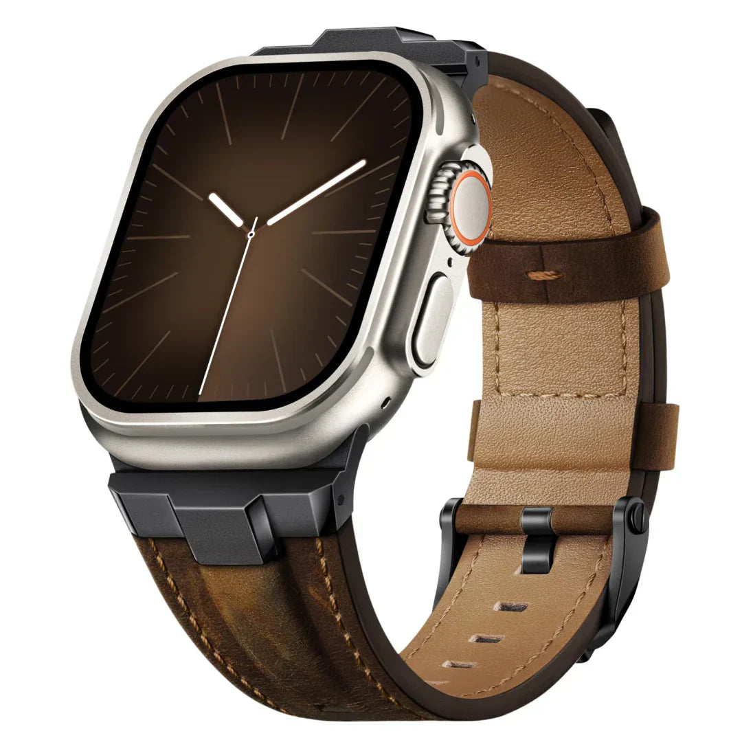 Tali Kulit Pengembaraan Untuk Apple Watch