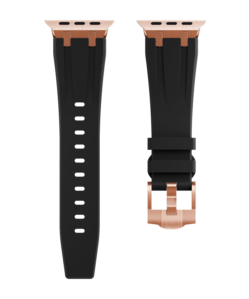 Nova Correia de Silicone XAP Metal Head para Apple Watch