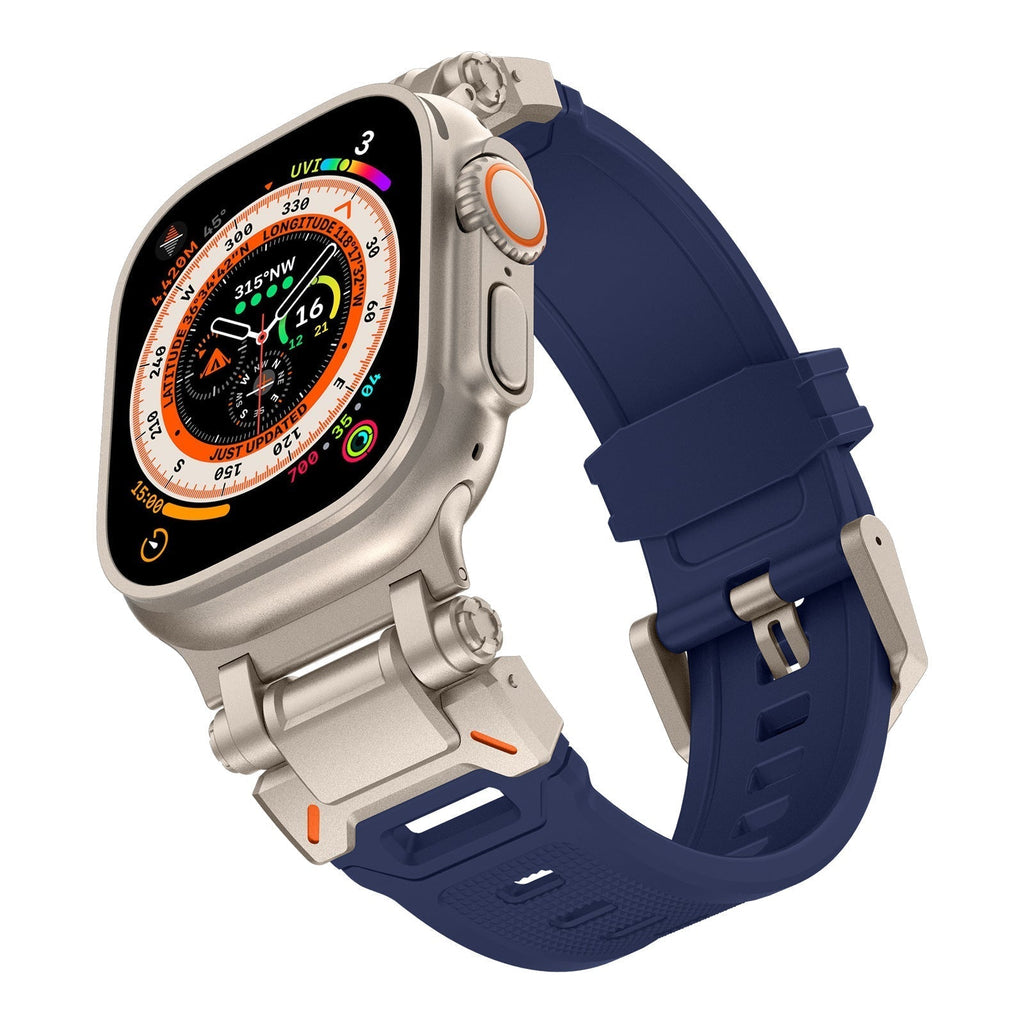 Explorer Tactical Fluoro Rubber Apple Watch Bandje