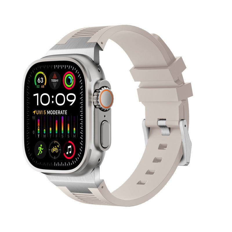 Apple Watch için AP Yeni Bağlayıcı Silikon Kayış