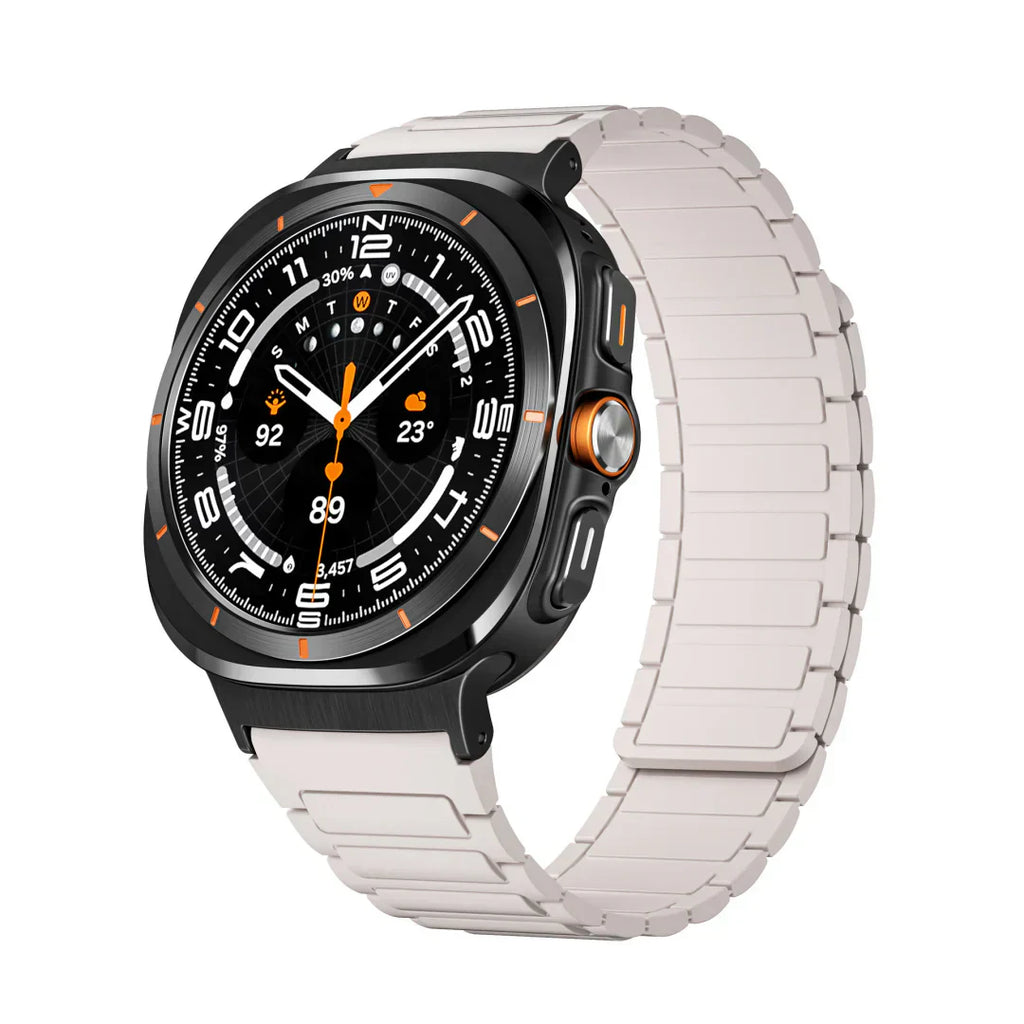 Nový magnetický silikonový pásek pro Samsung Galaxy Watch Ultra