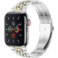 Luksusowa składana bransoleta ze stali nierdzewnej do Apple Watch