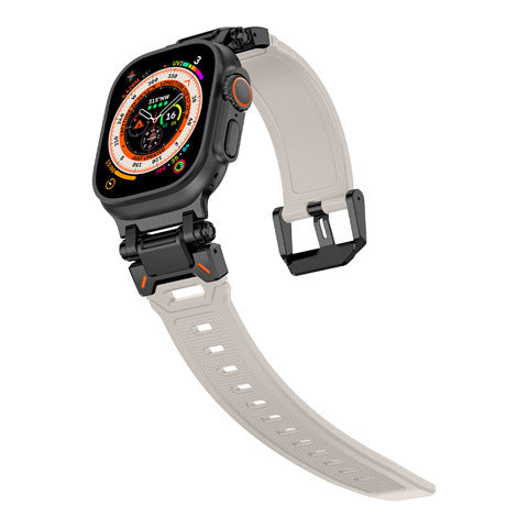 Explorer Tactical Fluoro Rubber Apple Watch Bandje
