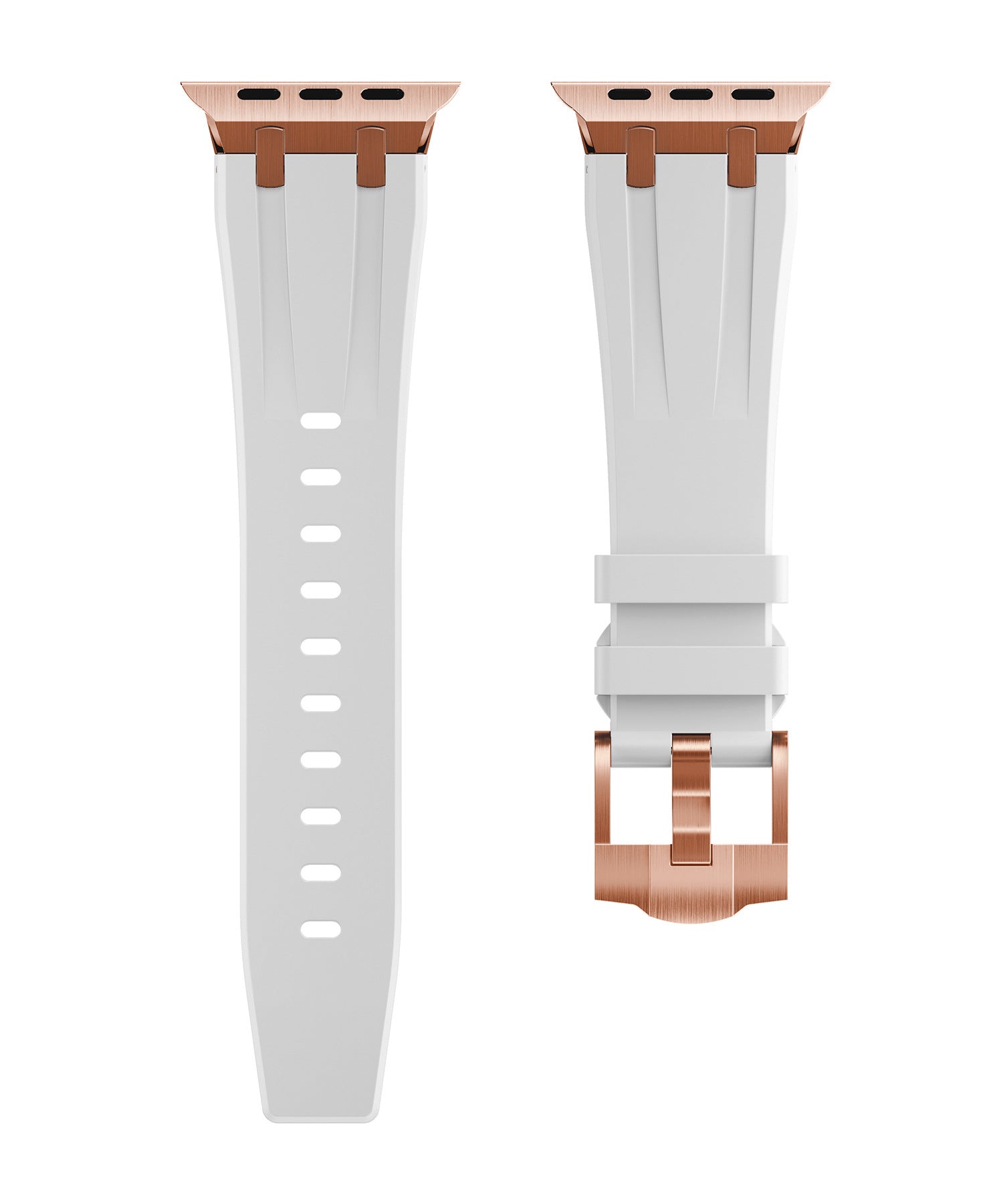 Nova Correia de Silicone XAP Metal Head para Apple Watch