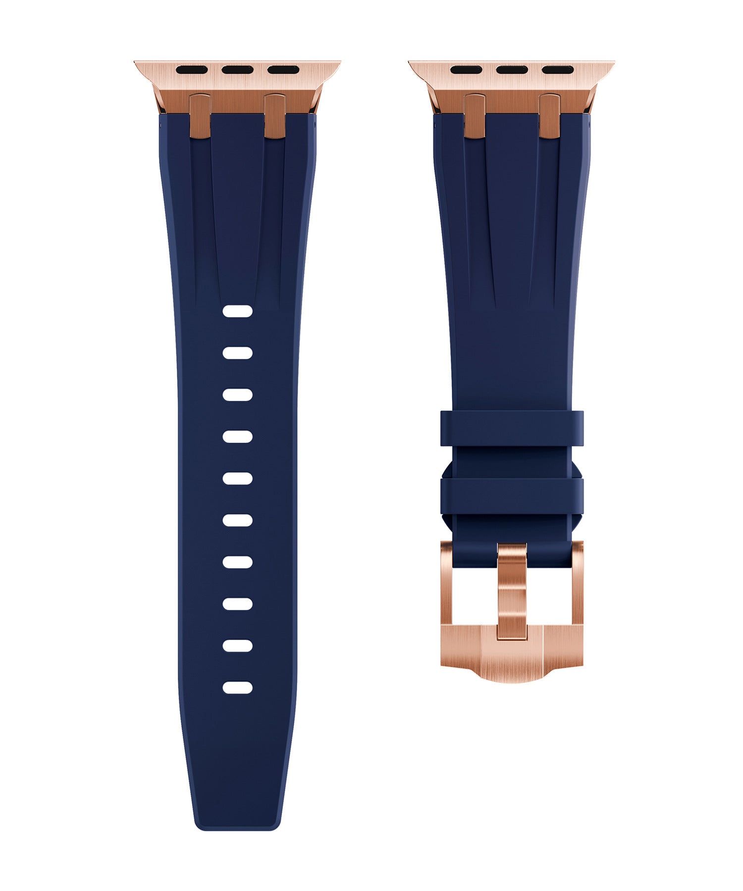 Nova Correia de Silicone XAP Metal Head para Apple Watch