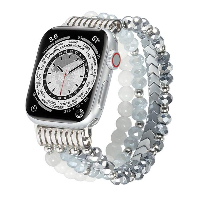 Moda Elastik Esnek Kayış Apple Watch için