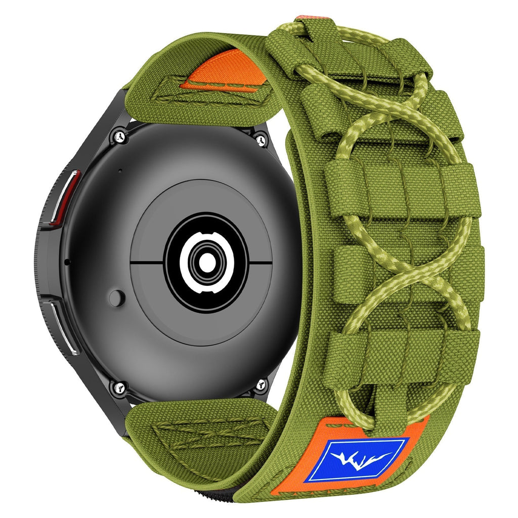 Correia Tática de Nylon para Samsung Galaxy Watch 4 / 5 / 6 / 7