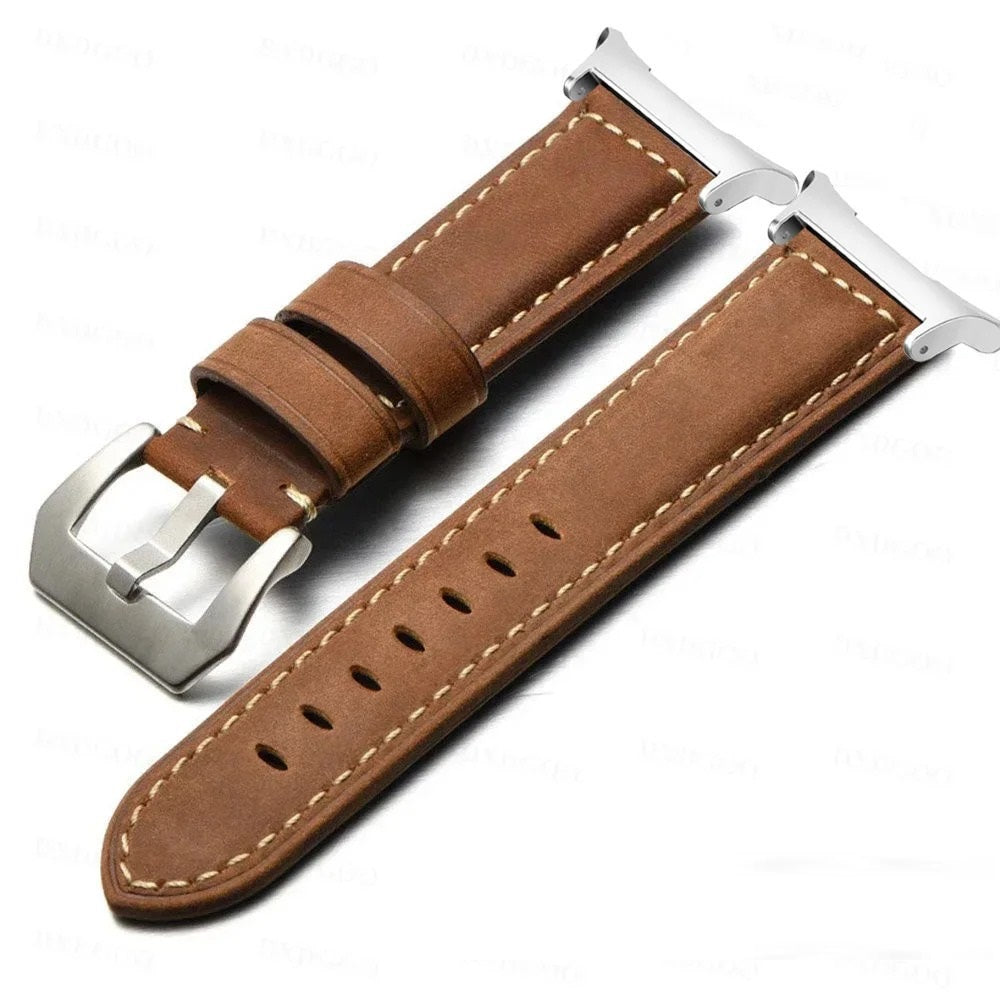 Cuir givré ancien pour montre Samsung Ultra 47 mm