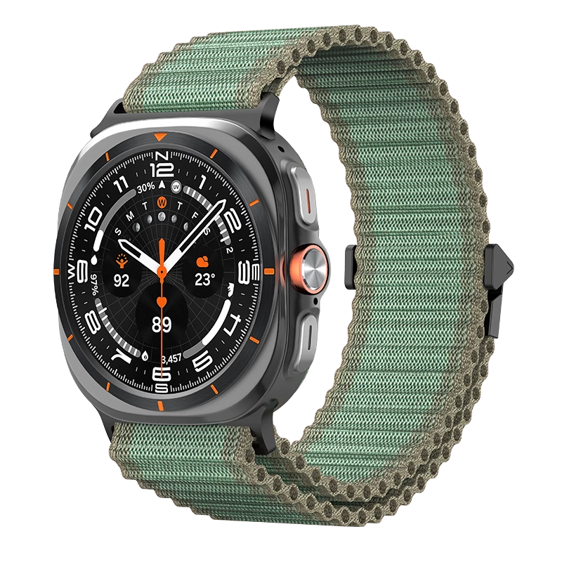 Bracelet tissé tout-terrain pour montre Samsung Ultra