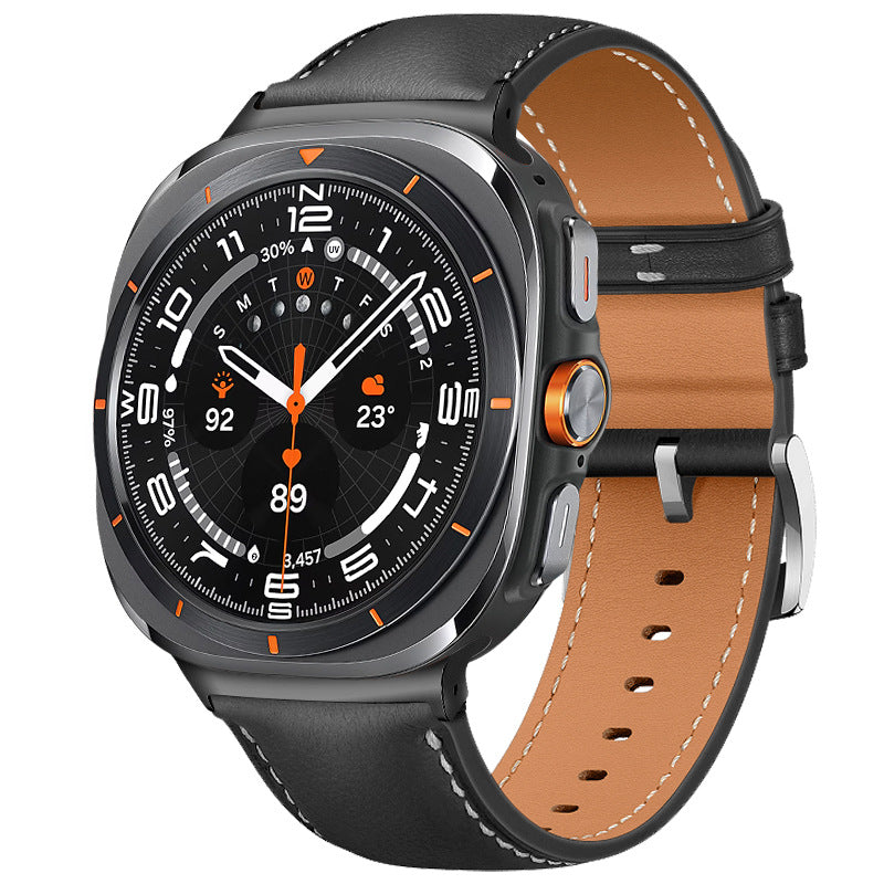 Obchodní hodinky z pravé kůže pro Samsung Watch Ultra