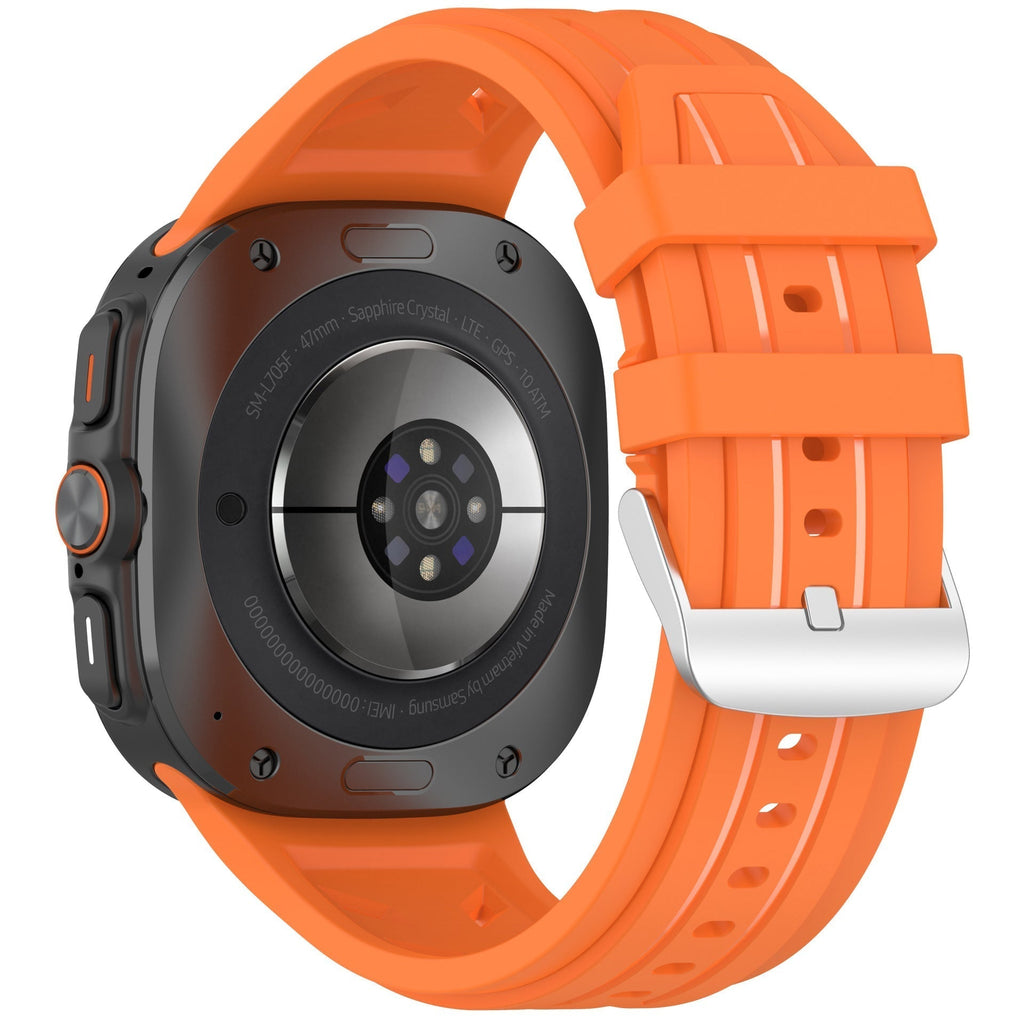 Banda transpirable de silicona para reloj Samsung Ultra
