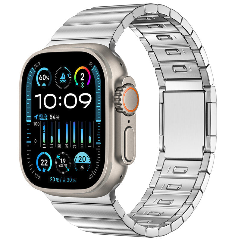 Prémium rozsdamentes acél mágneses csat szíj Apple Watch-hoz