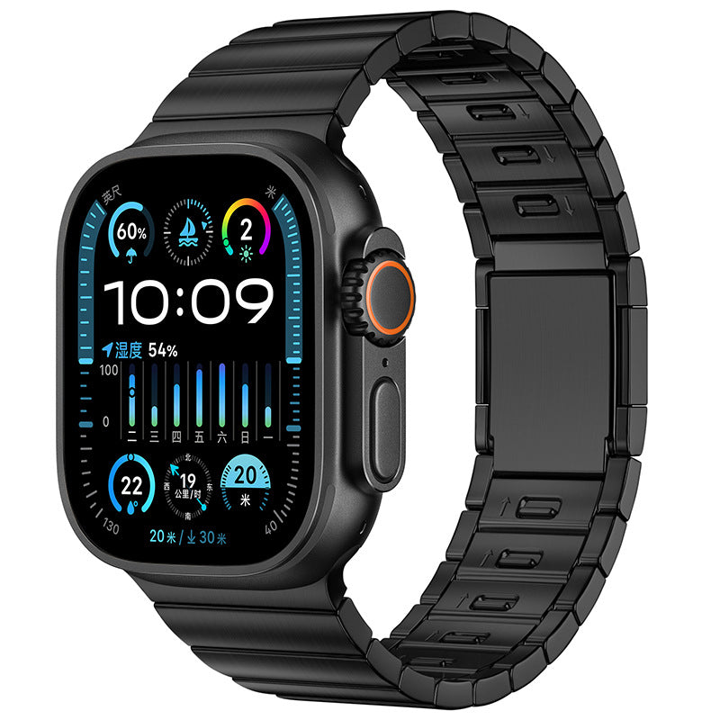 Prémium rozsdamentes acél mágneses csat szíj Apple Watch-hoz