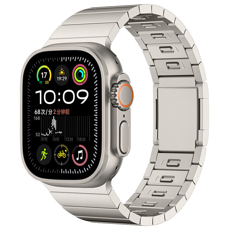 Prémium rozsdamentes acél mágneses csat szíj Apple Watch-hoz