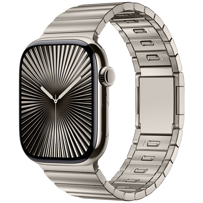 Prémium rozsdamentes acél mágneses csat szíj Apple Watch-hoz