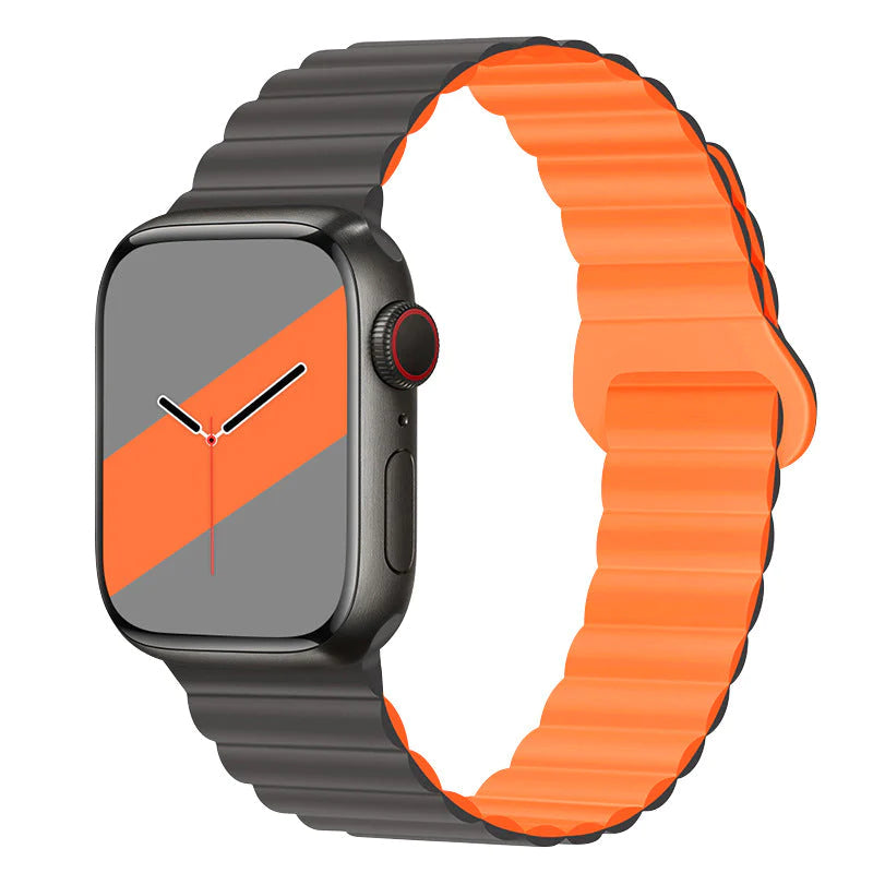 Magnetische siliconen band voor Apple Watch