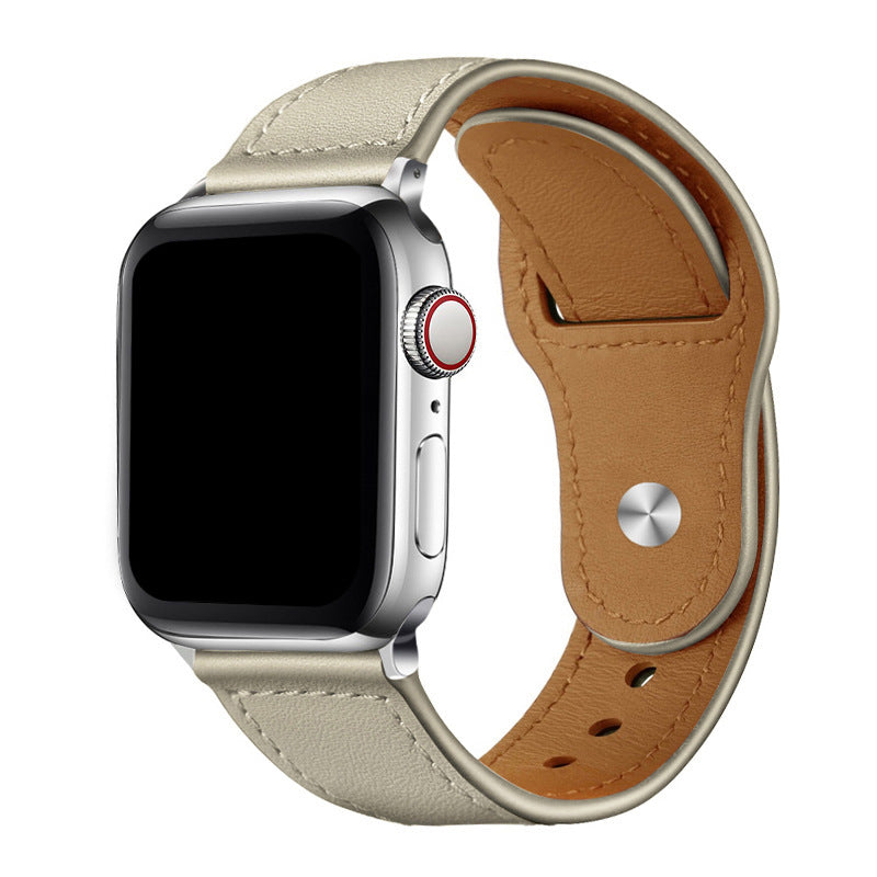 Nahkainen lenkkihihna Apple Watchille