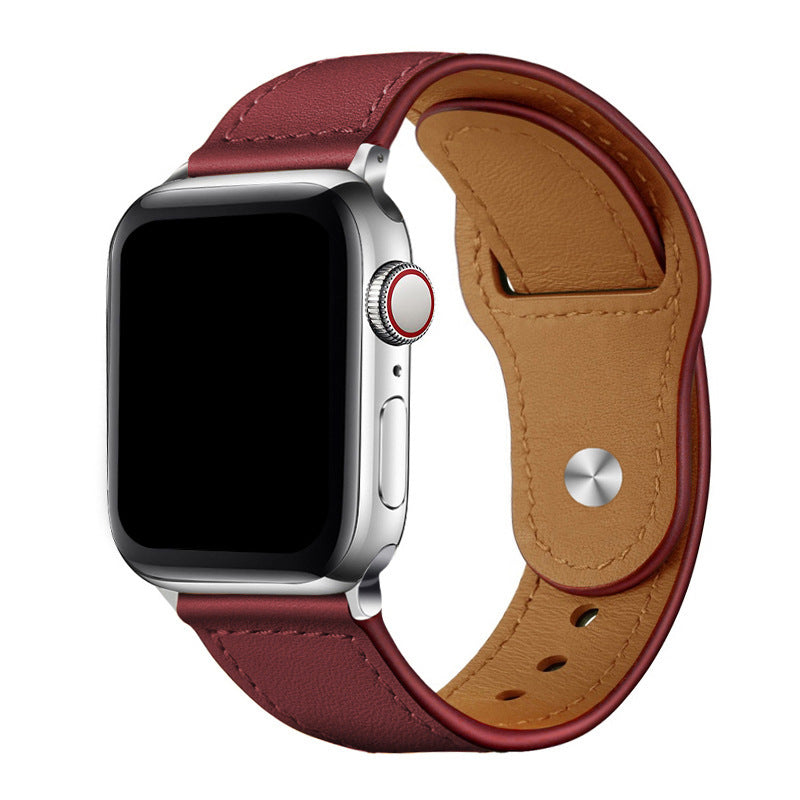 Nahkainen lenkkihihna Apple Watchille