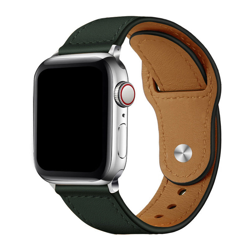 Nahkainen lenkkihihna Apple Watchille