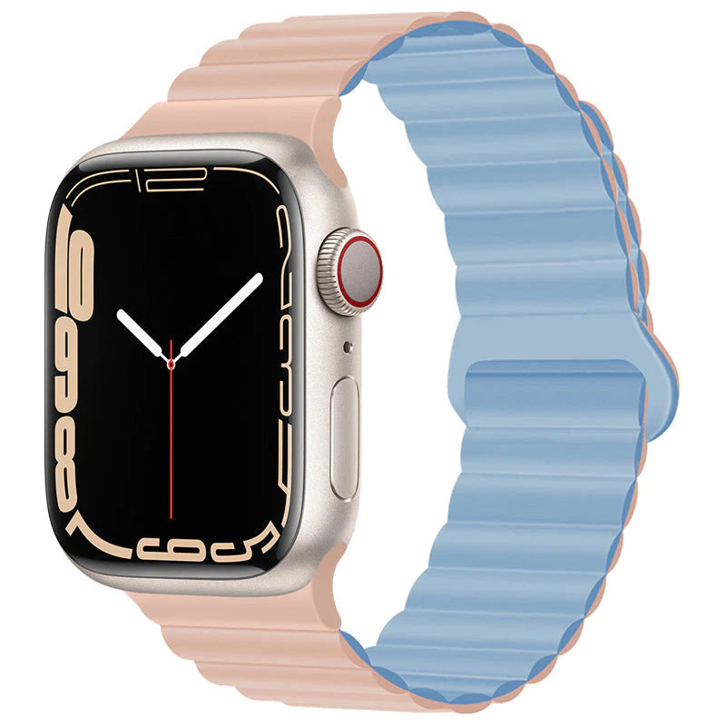 Magnetische siliconen band voor Apple Watch