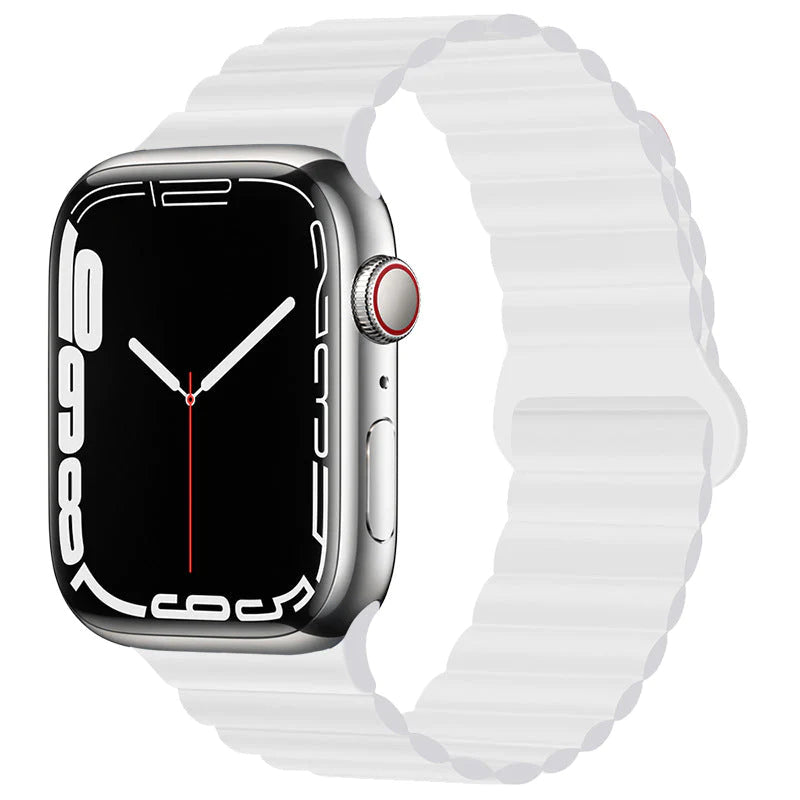 Magnetische siliconen band voor Apple Watch