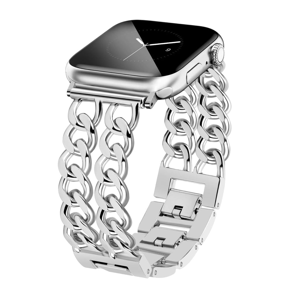 Çift Zincirli Apple Watch Kayışı