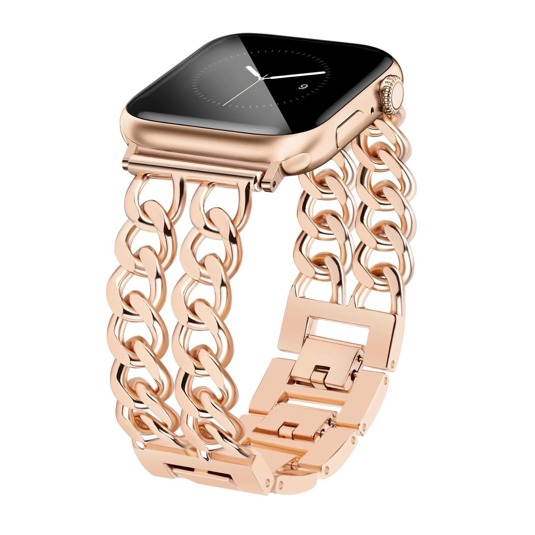 Çift Zincirli Apple Watch Kayışı
