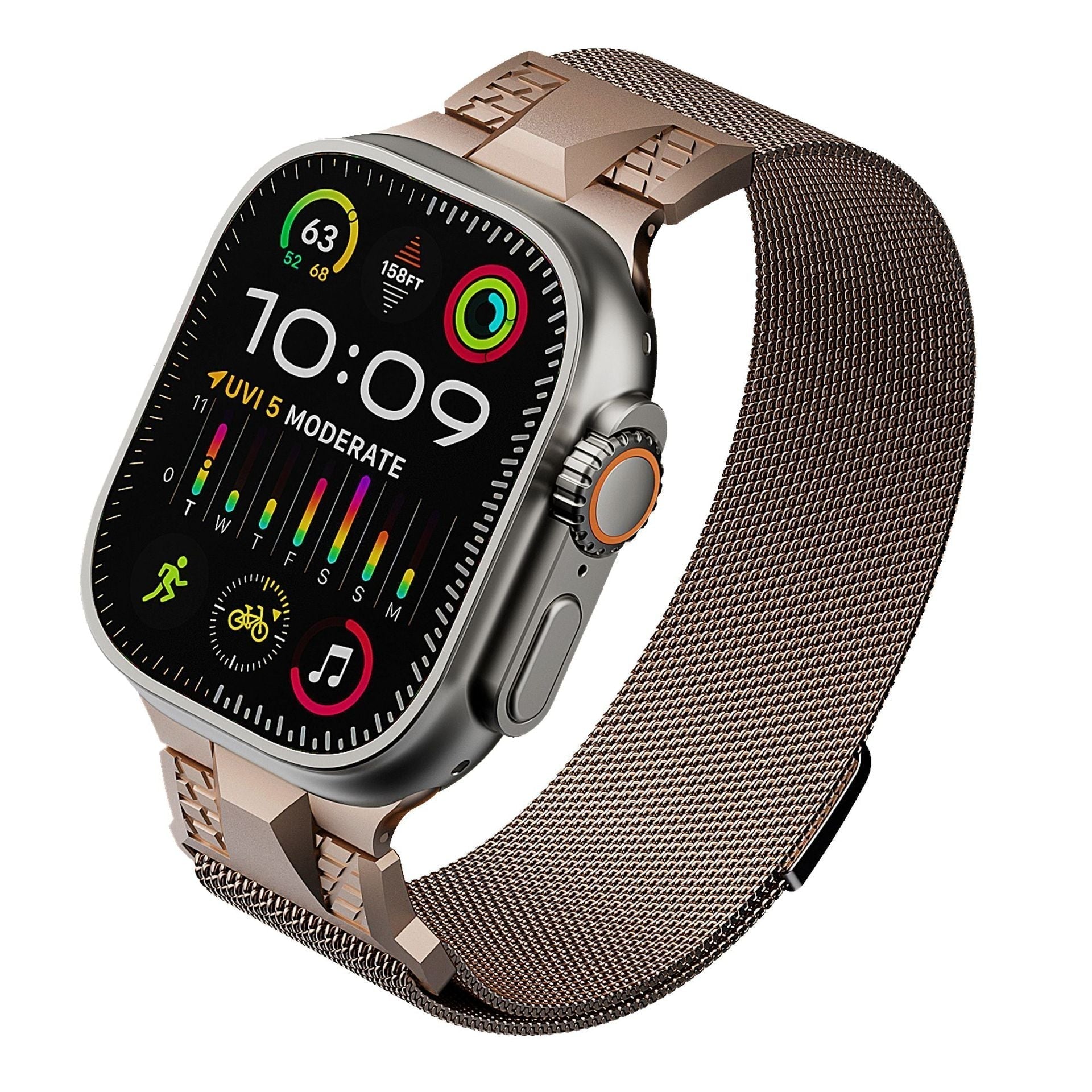 Mecha Milanese Loop Magnetisk Rem til Apple Watch