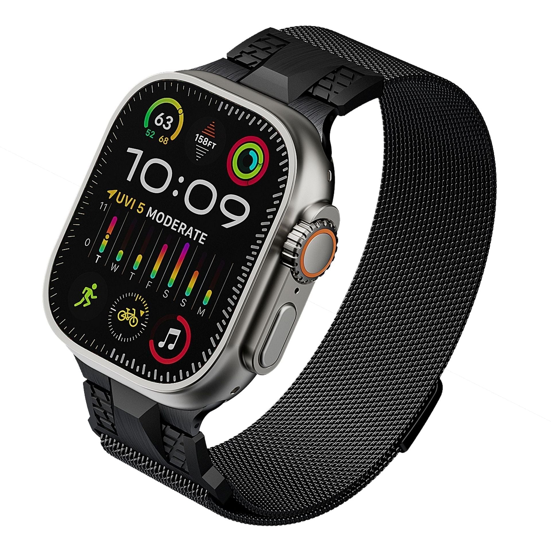 Mecha Milanese Loop Magnetisk Rem til Apple Watch