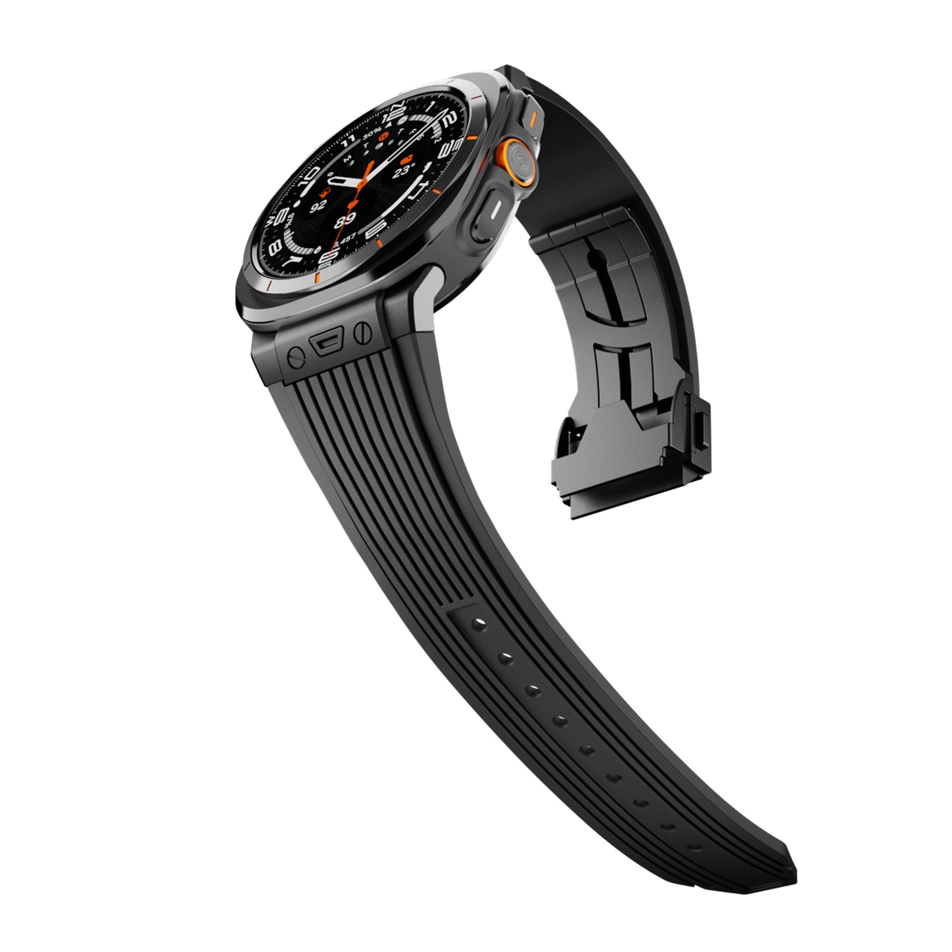 Tali Silikon Reka Bentuk Rapi RM Untuk Jam Tangan Samsung Ultra