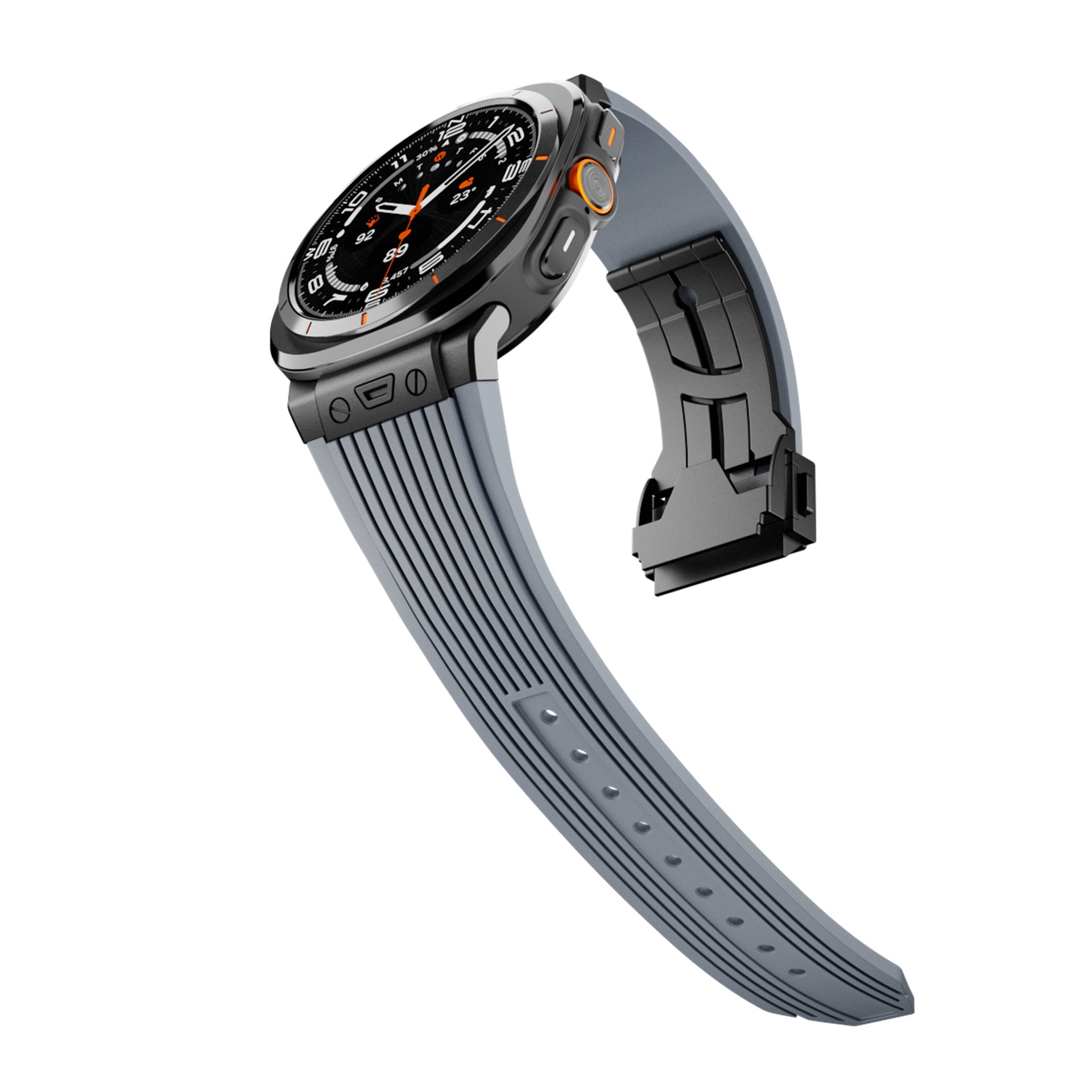 Tali Silikon Reka Bentuk Rapi RM Untuk Jam Tangan Samsung Ultra