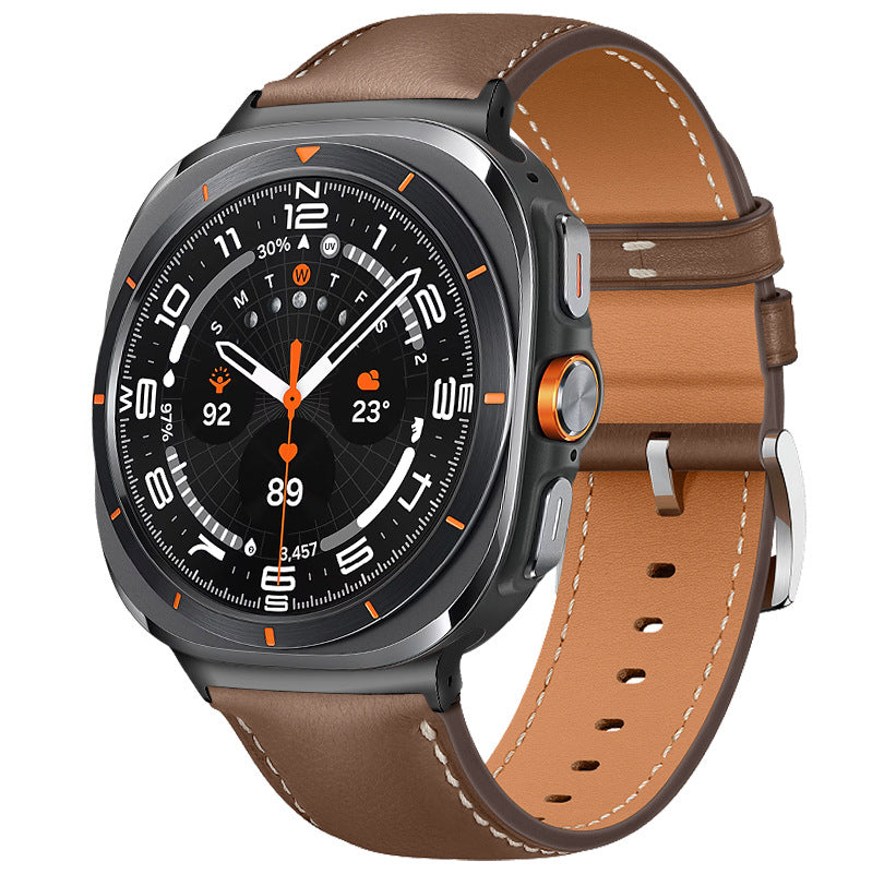 Obchodní hodinky z pravé kůže pro Samsung Watch Ultra