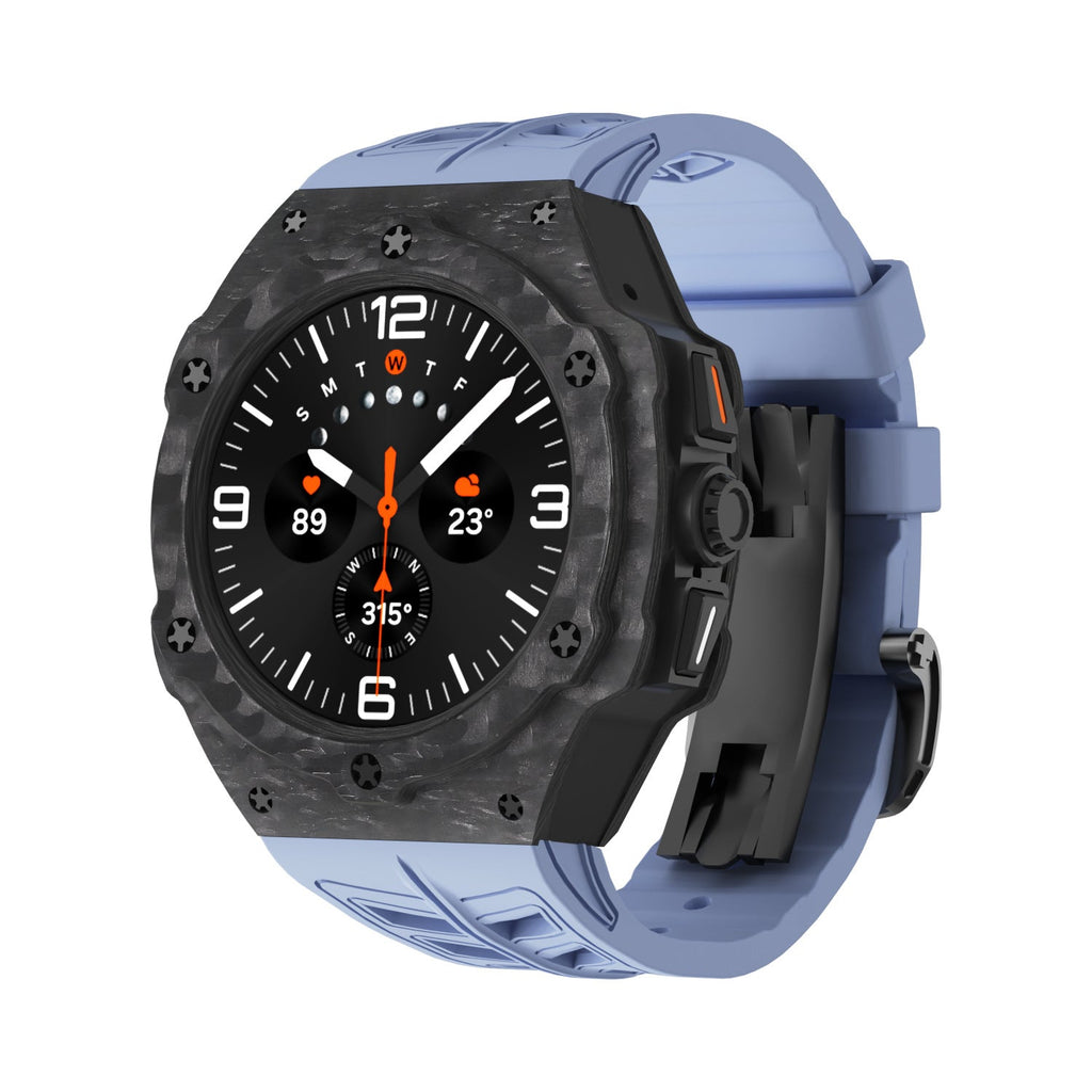Carbon Fiber Cover Båndsæt Til Samsung Galaxy Watch 7 Ultra 47mm