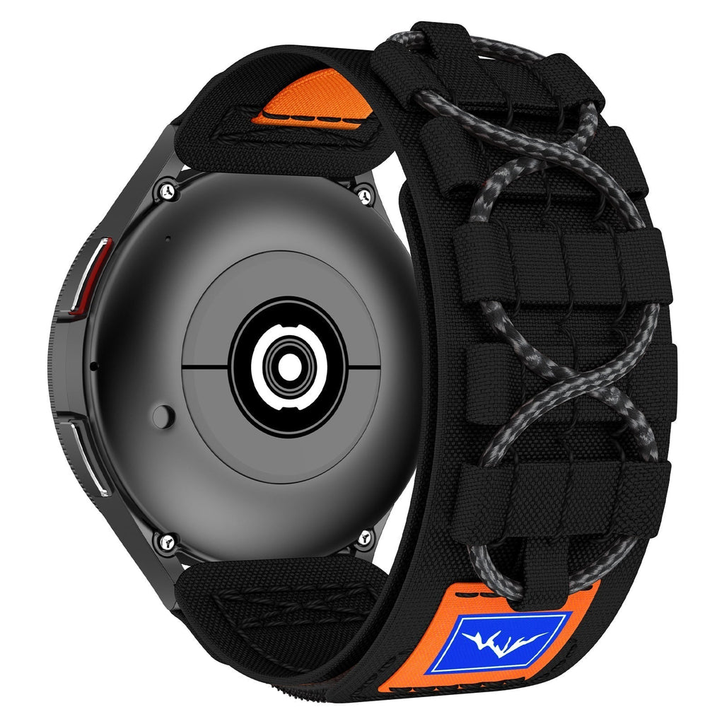 Correia Tática de Nylon para Samsung Galaxy Watch 4 / 5 / 6 / 7