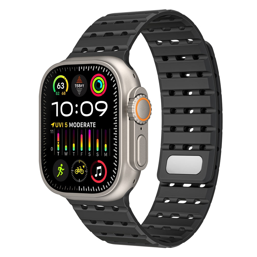 Tali Silikon Magnetik Bernafas AW Untuk Apple Watch