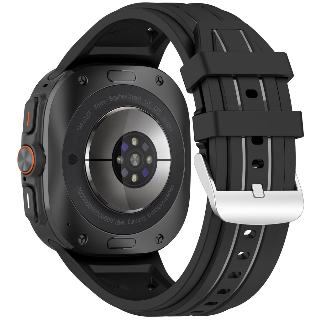 Banda transpirable de silicona para reloj Samsung Ultra