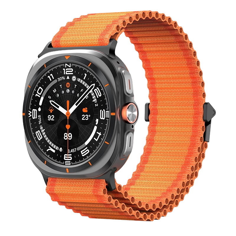 Bracelet tissé tout-terrain pour montre Samsung Ultra