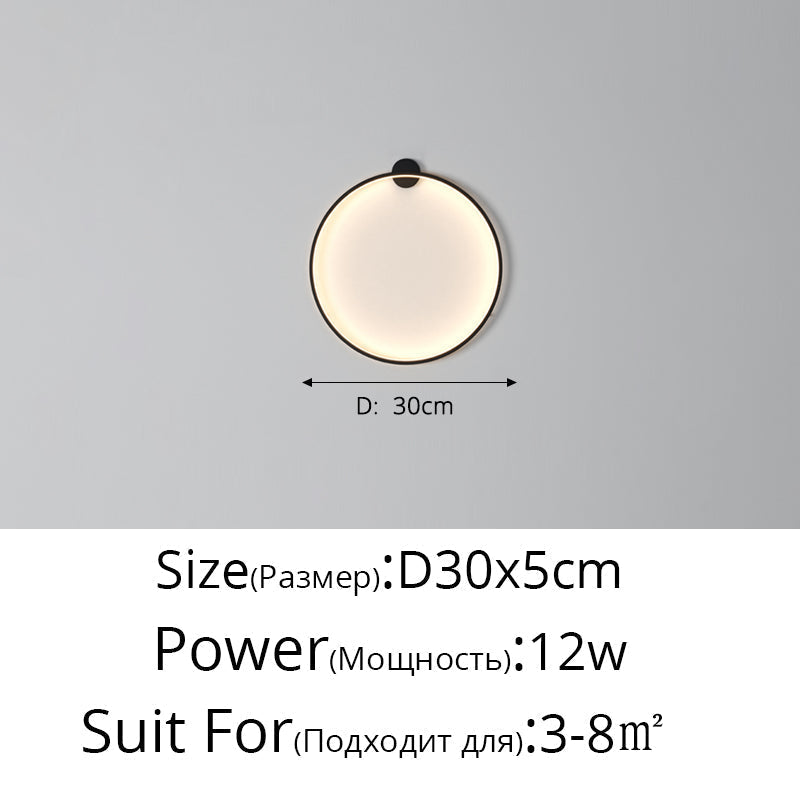 Lumină de perete cu LED NovaBeam, Lampă modernă de perete pentru dormitor, sufragerie, hol