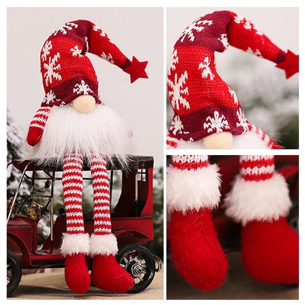 LumaGnome Soft Plush Gnome With Gentle LED Lighting For Cozy Winter Decor